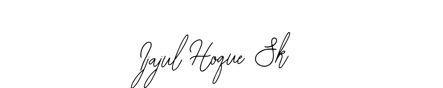 The best way (Bearetta-2O07w) to make a short signature is to pick only two or three words in your name. The name Ijajul Hoque Sk include a total of six letters. For converting this name. Ijajul Hoque Sk signature style 12 images and pictures png