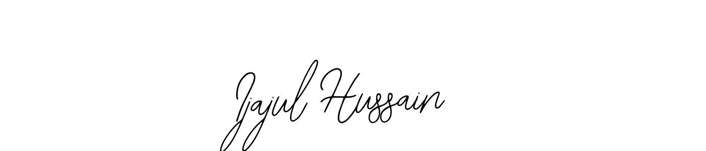 Design your own signature with our free online signature maker. With this signature software, you can create a handwritten (Bearetta-2O07w) signature for name Ijajul Hussain. Ijajul Hussain signature style 12 images and pictures png