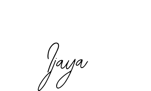 Use a signature maker to create a handwritten signature online. With this signature software, you can design (Bearetta-2O07w) your own signature for name Ijaya. Ijaya signature style 12 images and pictures png