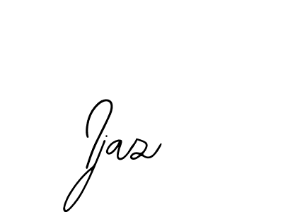 The best way (Bearetta-2O07w) to make a short signature is to pick only two or three words in your name. The name Ijaz include a total of six letters. For converting this name. Ijaz signature style 12 images and pictures png