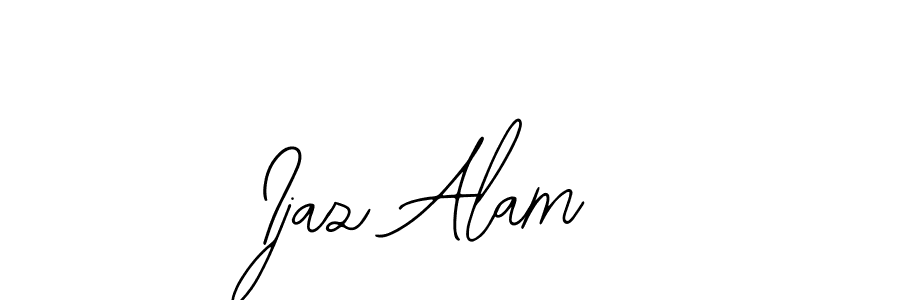 if you are searching for the best signature style for your name Ijaz Alam. so please give up your signature search. here we have designed multiple signature styles  using Bearetta-2O07w. Ijaz Alam signature style 12 images and pictures png
