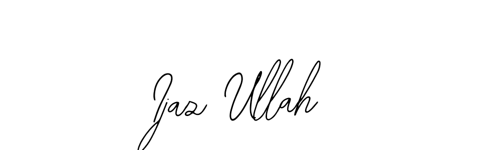 Similarly Bearetta-2O07w is the best handwritten signature design. Signature creator online .You can use it as an online autograph creator for name Ijaz Ullah. Ijaz Ullah signature style 12 images and pictures png