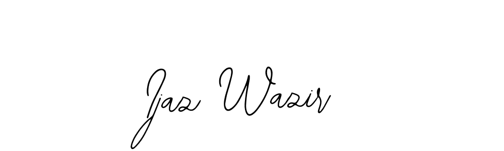 Also You can easily find your signature by using the search form. We will create Ijaz Wazir name handwritten signature images for you free of cost using Bearetta-2O07w sign style. Ijaz Wazir signature style 12 images and pictures png