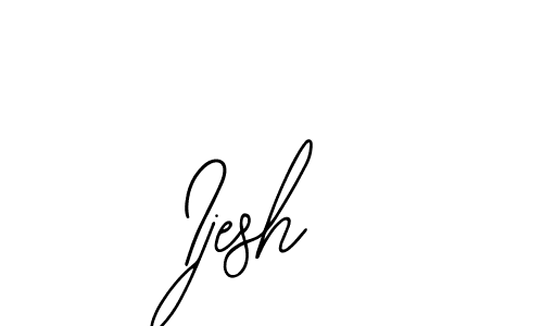Bearetta-2O07w is a professional signature style that is perfect for those who want to add a touch of class to their signature. It is also a great choice for those who want to make their signature more unique. Get Ijesh name to fancy signature for free. Ijesh signature style 12 images and pictures png