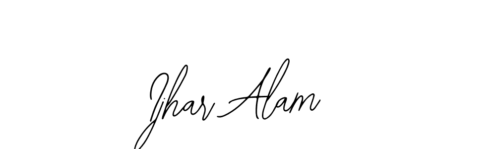 Create a beautiful signature design for name Ijhar Alam. With this signature (Bearetta-2O07w) fonts, you can make a handwritten signature for free. Ijhar Alam signature style 12 images and pictures png