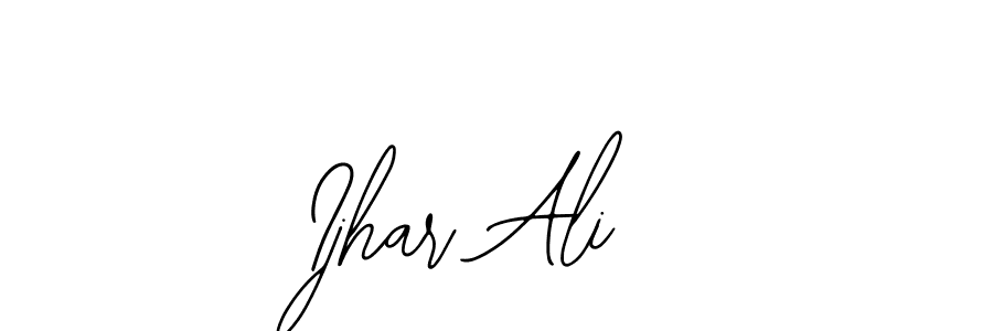 Make a beautiful signature design for name Ijhar Ali. Use this online signature maker to create a handwritten signature for free. Ijhar Ali signature style 12 images and pictures png