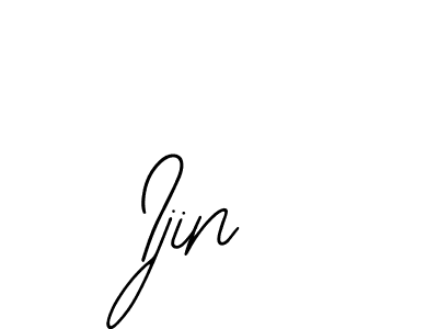 Design your own signature with our free online signature maker. With this signature software, you can create a handwritten (Bearetta-2O07w) signature for name Ijin. Ijin signature style 12 images and pictures png