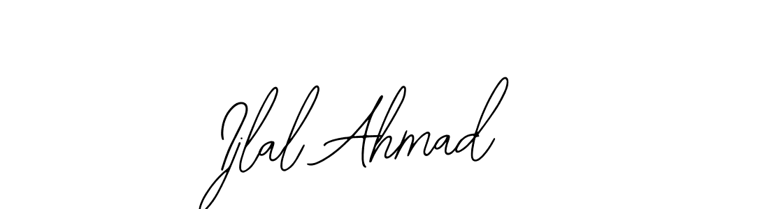 Create a beautiful signature design for name Ijlal Ahmad. With this signature (Bearetta-2O07w) fonts, you can make a handwritten signature for free. Ijlal Ahmad signature style 12 images and pictures png