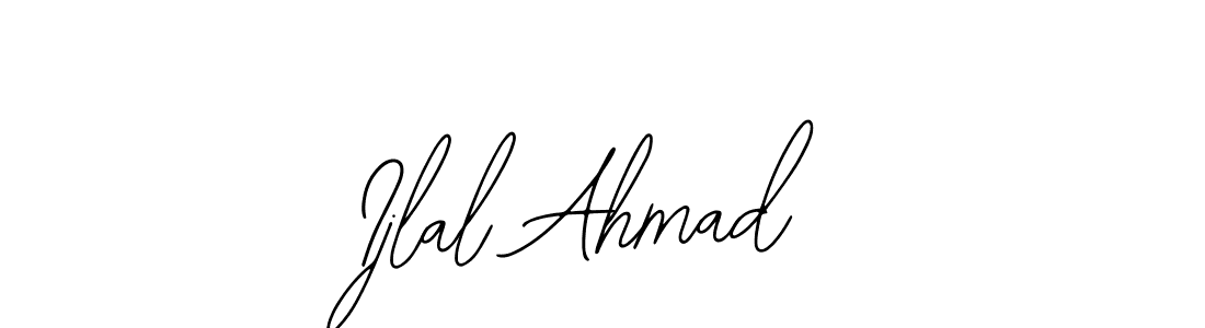 Make a short Ijlal Ahmad signature style. Manage your documents anywhere anytime using Bearetta-2O07w. Create and add eSignatures, submit forms, share and send files easily. Ijlal Ahmad signature style 12 images and pictures png