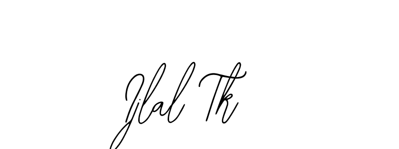 Design your own signature with our free online signature maker. With this signature software, you can create a handwritten (Bearetta-2O07w) signature for name Ijlal Tk. Ijlal Tk signature style 12 images and pictures png