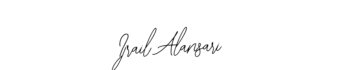 Best and Professional Signature Style for Ijrail Alansari. Bearetta-2O07w Best Signature Style Collection. Ijrail Alansari signature style 12 images and pictures png