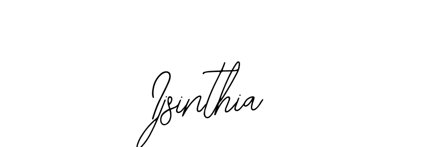 Also You can easily find your signature by using the search form. We will create Ijsinthia name handwritten signature images for you free of cost using Bearetta-2O07w sign style. Ijsinthia signature style 12 images and pictures png