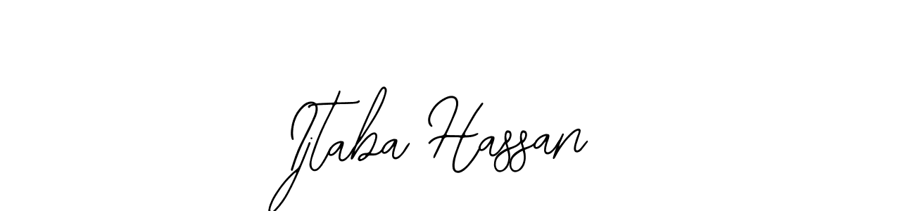Make a beautiful signature design for name Ijtaba Hassan. With this signature (Bearetta-2O07w) style, you can create a handwritten signature for free. Ijtaba Hassan signature style 12 images and pictures png