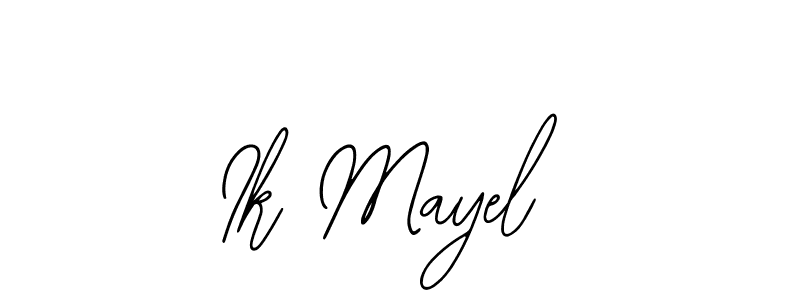 Create a beautiful signature design for name Ik Mayel. With this signature (Bearetta-2O07w) fonts, you can make a handwritten signature for free. Ik Mayel signature style 12 images and pictures png