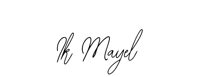 Also we have Ik Mayel name is the best signature style. Create professional handwritten signature collection using Bearetta-2O07w autograph style. Ik Mayel signature style 12 images and pictures png