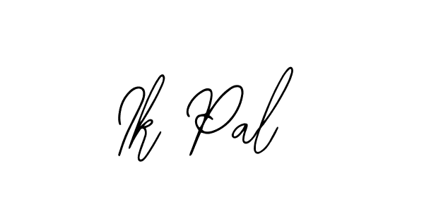 Similarly Bearetta-2O07w is the best handwritten signature design. Signature creator online .You can use it as an online autograph creator for name Ik Pal. Ik Pal signature style 12 images and pictures png