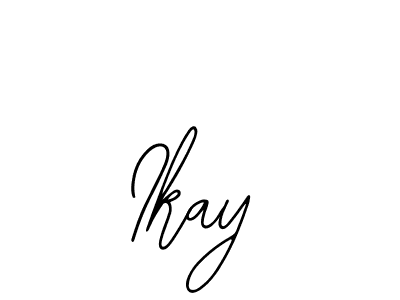 Create a beautiful signature design for name Ikay. With this signature (Bearetta-2O07w) fonts, you can make a handwritten signature for free. Ikay signature style 12 images and pictures png