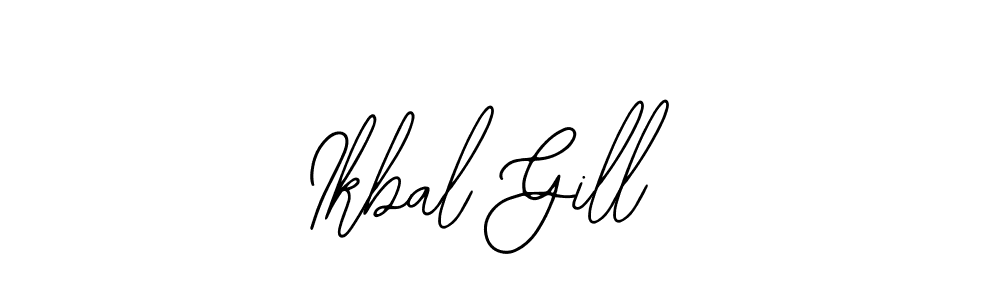 Make a beautiful signature design for name Ikbal Gill. With this signature (Bearetta-2O07w) style, you can create a handwritten signature for free. Ikbal Gill signature style 12 images and pictures png