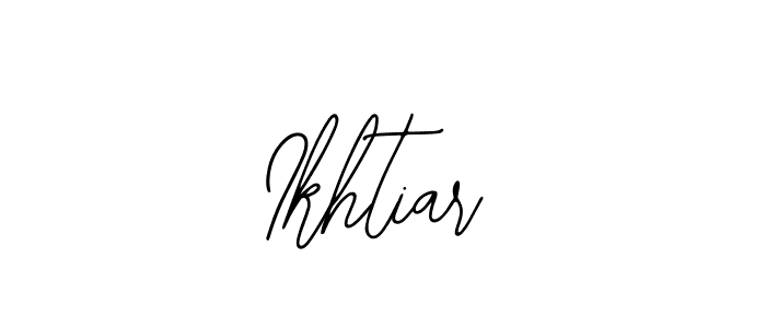 Also we have Ikhtiar name is the best signature style. Create professional handwritten signature collection using Bearetta-2O07w autograph style. Ikhtiar signature style 12 images and pictures png