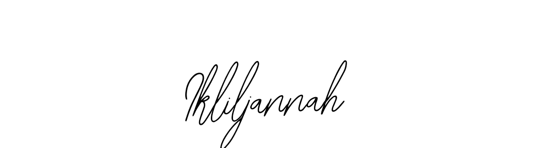 Here are the top 10 professional signature styles for the name Ikliljannah. These are the best autograph styles you can use for your name. Ikliljannah signature style 12 images and pictures png