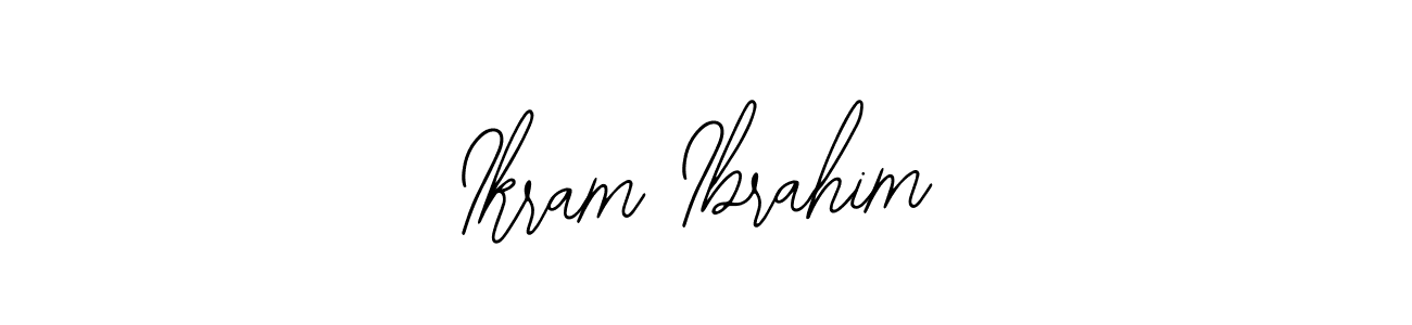 Ikram Ibrahim stylish signature style. Best Handwritten Sign (Bearetta-2O07w) for my name. Handwritten Signature Collection Ideas for my name Ikram Ibrahim. Ikram Ibrahim signature style 12 images and pictures png