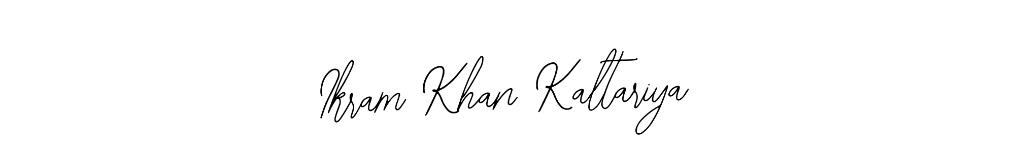Also we have Ikram Khan Kaltariya name is the best signature style. Create professional handwritten signature collection using Bearetta-2O07w autograph style. Ikram Khan Kaltariya signature style 12 images and pictures png