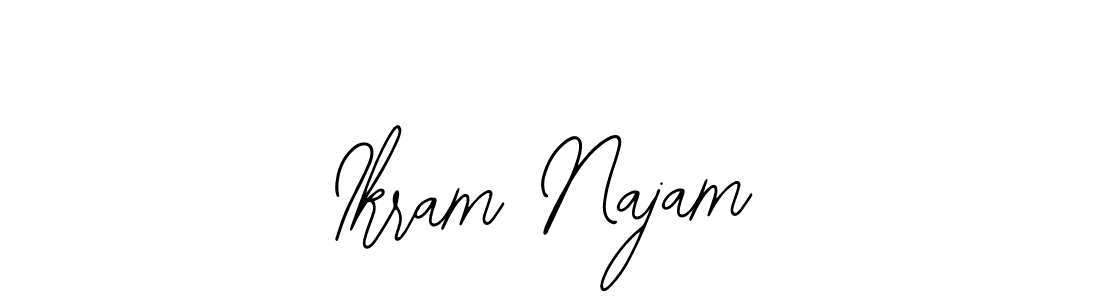 Make a beautiful signature design for name Ikram Najam. Use this online signature maker to create a handwritten signature for free. Ikram Najam signature style 12 images and pictures png