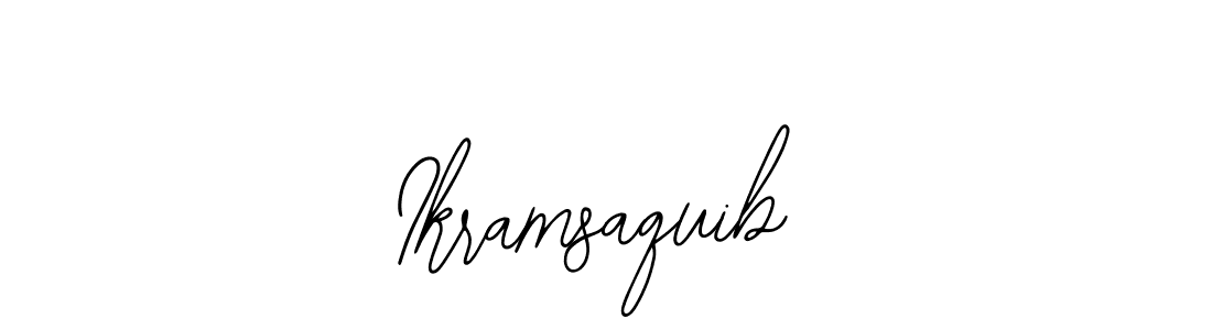 Ikramsaquib stylish signature style. Best Handwritten Sign (Bearetta-2O07w) for my name. Handwritten Signature Collection Ideas for my name Ikramsaquib. Ikramsaquib signature style 12 images and pictures png