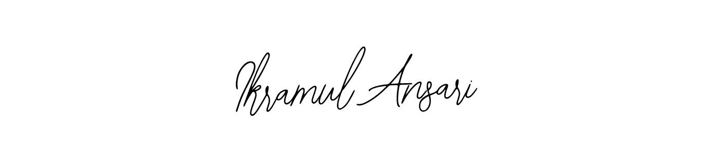 You can use this online signature creator to create a handwritten signature for the name Ikramul Ansari. This is the best online autograph maker. Ikramul Ansari signature style 12 images and pictures png