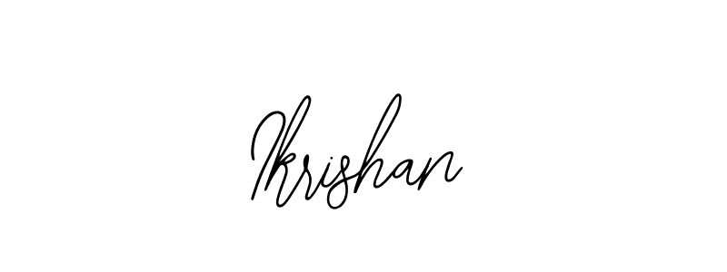 Once you've used our free online signature maker to create your best signature Bearetta-2O07w style, it's time to enjoy all of the benefits that Ikrishan name signing documents. Ikrishan signature style 12 images and pictures png