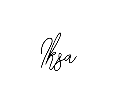 How to make Iksa signature? Bearetta-2O07w is a professional autograph style. Create handwritten signature for Iksa name. Iksa signature style 12 images and pictures png