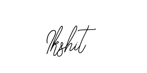 Design your own signature with our free online signature maker. With this signature software, you can create a handwritten (Bearetta-2O07w) signature for name Ikshit. Ikshit signature style 12 images and pictures png