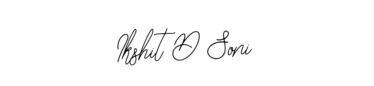 This is the best signature style for the Ikshit D Soni name. Also you like these signature font (Bearetta-2O07w). Mix name signature. Ikshit D Soni signature style 12 images and pictures png