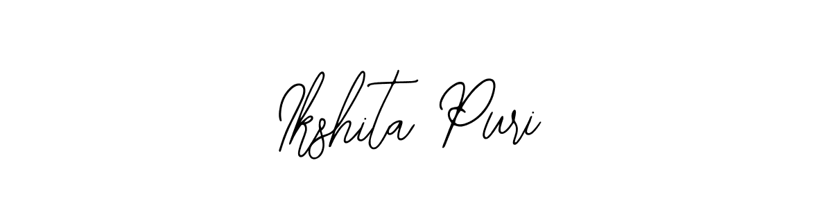 Make a beautiful signature design for name Ikshita Puri. Use this online signature maker to create a handwritten signature for free. Ikshita Puri signature style 12 images and pictures png
