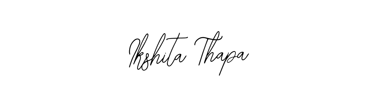Also we have Ikshita Thapa name is the best signature style. Create professional handwritten signature collection using Bearetta-2O07w autograph style. Ikshita Thapa signature style 12 images and pictures png