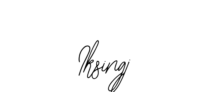 How to Draw Iksingj signature style? Bearetta-2O07w is a latest design signature styles for name Iksingj. Iksingj signature style 12 images and pictures png