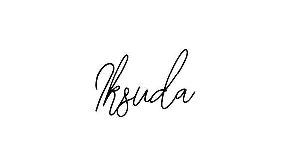 The best way (Bearetta-2O07w) to make a short signature is to pick only two or three words in your name. The name Iksuda include a total of six letters. For converting this name. Iksuda signature style 12 images and pictures png