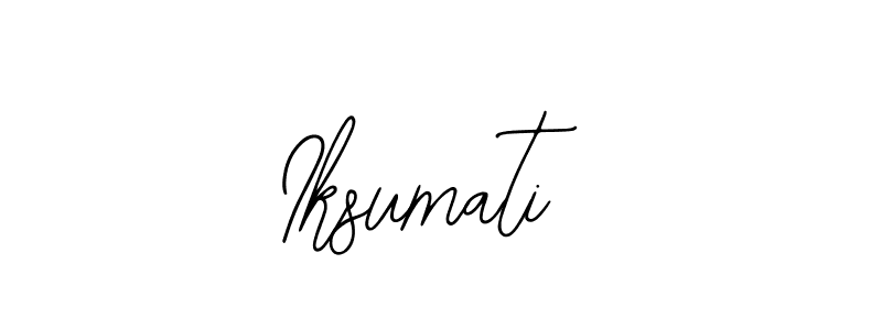 Here are the top 10 professional signature styles for the name Iksumati. These are the best autograph styles you can use for your name. Iksumati signature style 12 images and pictures png