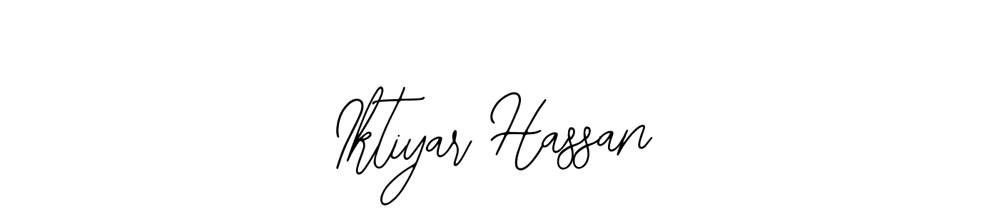 How to make Iktiyar Hassan signature? Bearetta-2O07w is a professional autograph style. Create handwritten signature for Iktiyar Hassan name. Iktiyar Hassan signature style 12 images and pictures png