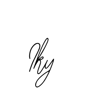 Best and Professional Signature Style for Iky. Bearetta-2O07w Best Signature Style Collection. Iky signature style 12 images and pictures png