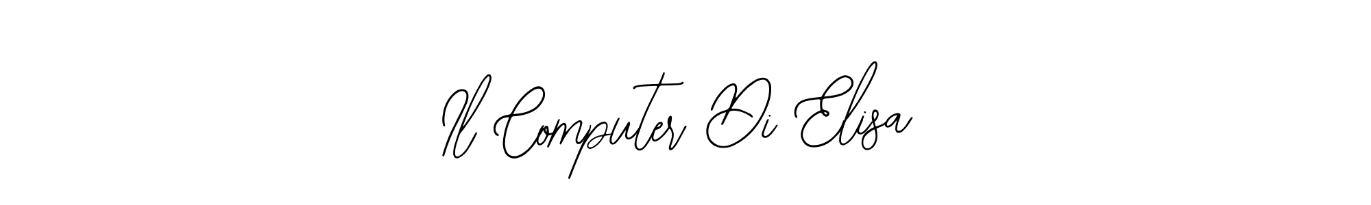 Make a beautiful signature design for name Il Computer Di Elisa. With this signature (Bearetta-2O07w) style, you can create a handwritten signature for free. Il Computer Di Elisa signature style 12 images and pictures png