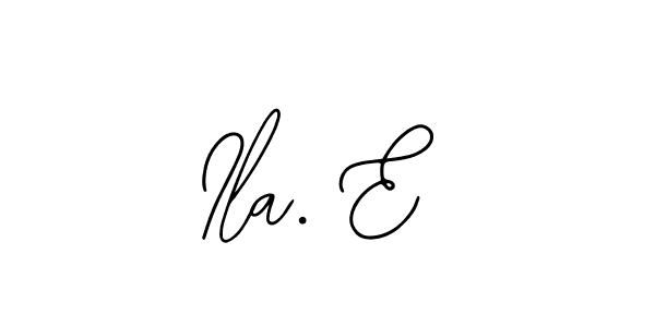 Check out images of Autograph of Ila. E name. Actor Ila. E Signature Style. Bearetta-2O07w is a professional sign style online. Ila. E signature style 12 images and pictures png