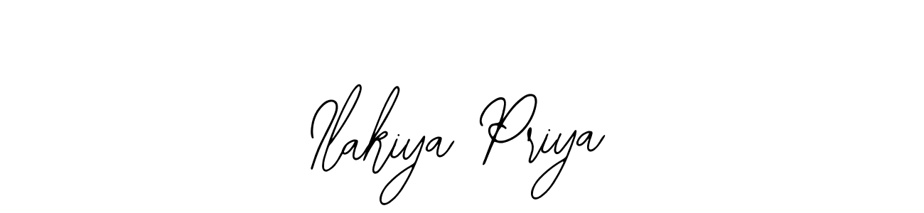 if you are searching for the best signature style for your name Ilakiya Priya. so please give up your signature search. here we have designed multiple signature styles  using Bearetta-2O07w. Ilakiya Priya signature style 12 images and pictures png