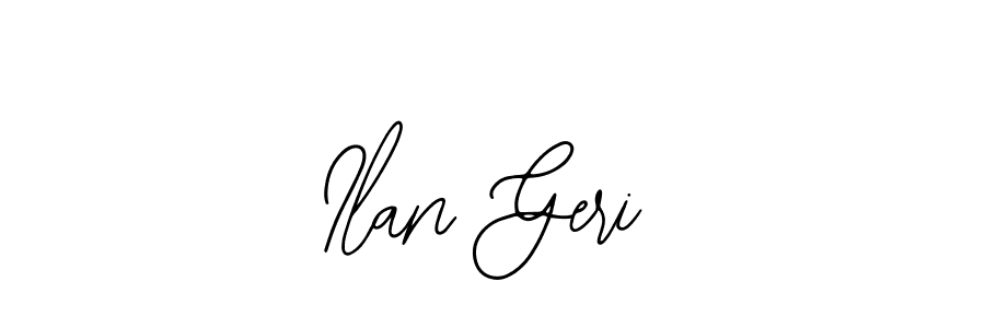 if you are searching for the best signature style for your name Ilan Geri. so please give up your signature search. here we have designed multiple signature styles  using Bearetta-2O07w. Ilan Geri signature style 12 images and pictures png