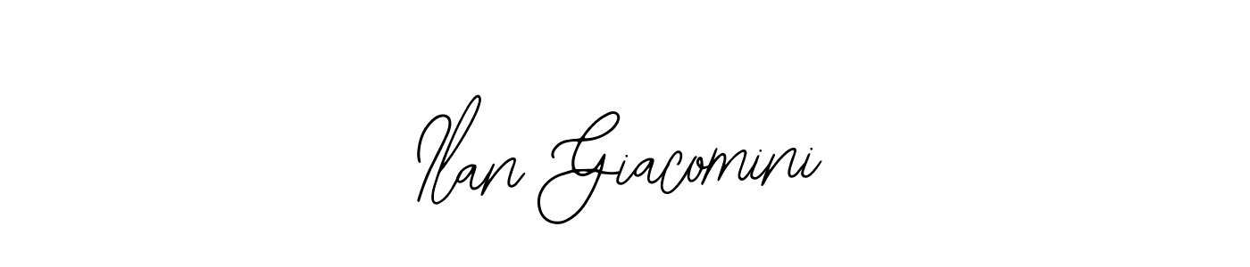 Design your own signature with our free online signature maker. With this signature software, you can create a handwritten (Bearetta-2O07w) signature for name Ilan Giacomini. Ilan Giacomini signature style 12 images and pictures png