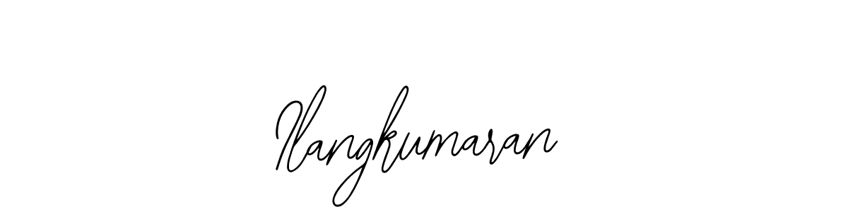 if you are searching for the best signature style for your name Ilangkumaran. so please give up your signature search. here we have designed multiple signature styles  using Bearetta-2O07w. Ilangkumaran signature style 12 images and pictures png