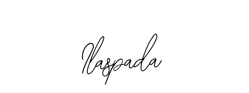 Once you've used our free online signature maker to create your best signature Bearetta-2O07w style, it's time to enjoy all of the benefits that Ilaspada name signing documents. Ilaspada signature style 12 images and pictures png