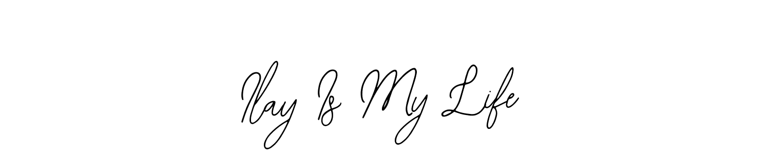 Similarly Bearetta-2O07w is the best handwritten signature design. Signature creator online .You can use it as an online autograph creator for name Ilay Is My Life. Ilay Is My Life signature style 12 images and pictures png