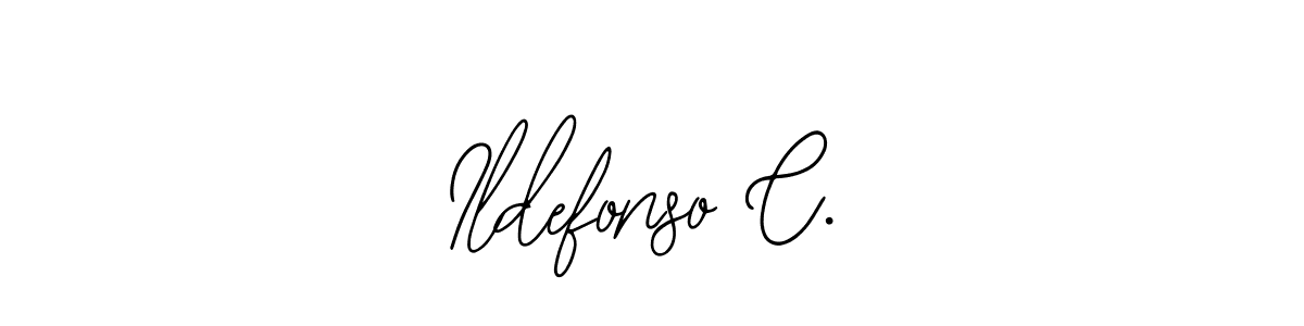 It looks lik you need a new signature style for name Ildefonso C.. Design unique handwritten (Bearetta-2O07w) signature with our free signature maker in just a few clicks. Ildefonso C. signature style 12 images and pictures png