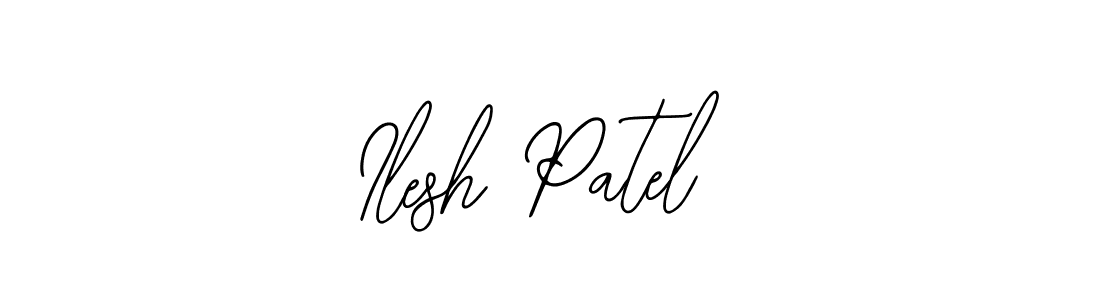 Also we have Ilesh Patel name is the best signature style. Create professional handwritten signature collection using Bearetta-2O07w autograph style. Ilesh Patel signature style 12 images and pictures png